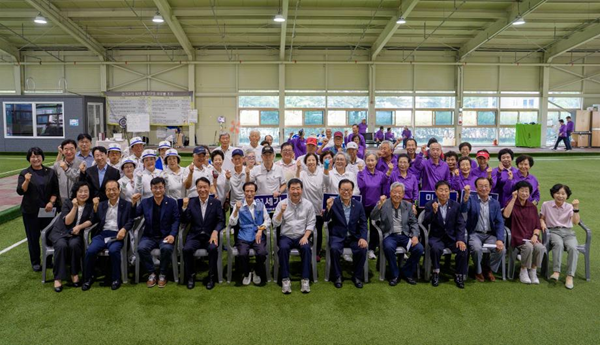 증평군지회, 제21회 지회장기차지 노인게이트볼대회 개최 기사 이미지